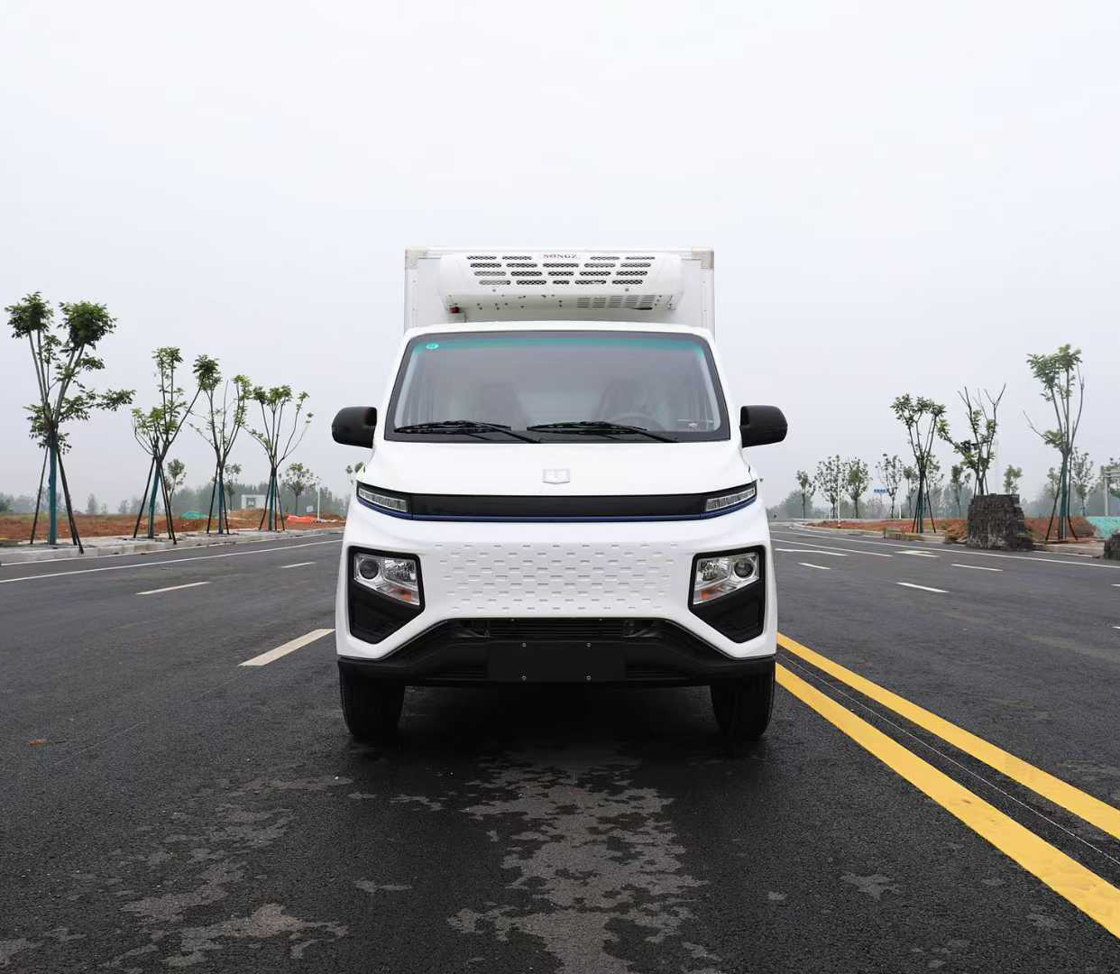 吉利遠(yuǎn)程F1E純電動冷藏車8方圖片2